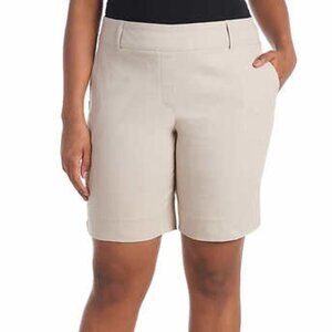 NEW Hilary Radley Bermuda Shorts | Tan